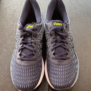 ASICS Women's Athletic Shoes - Dark Blue and White